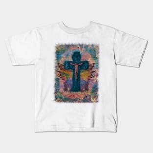 christianity cross Kids T-Shirt